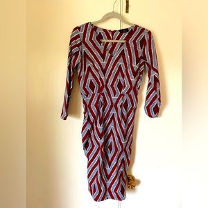 D’IYANU Stretch Ankara Pencil Dress
